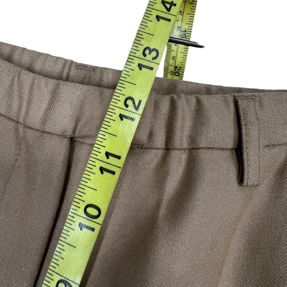 Pendleton Tan Wool Straight Leg Dress Pants Size 8 - Picture 8 of 8